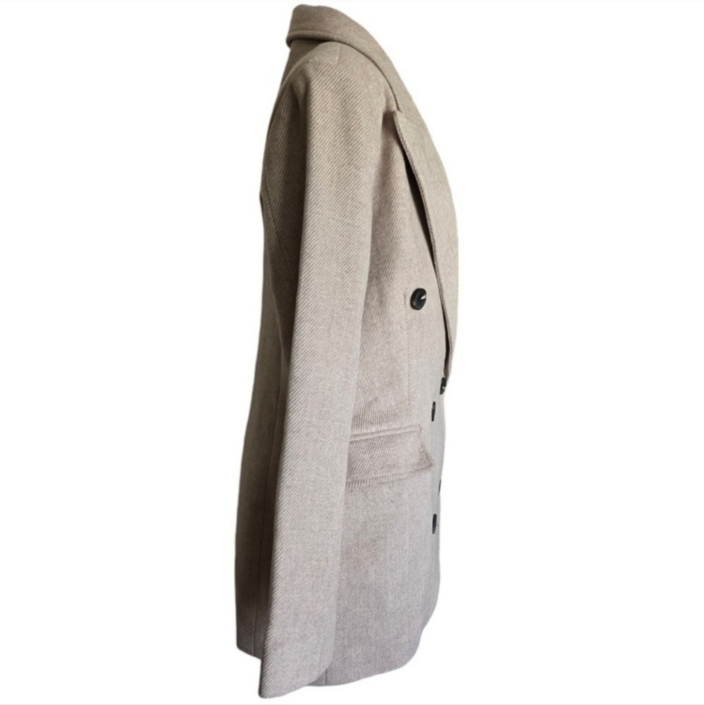 NWT Anthropologie Avec Les Filles Double-BreastedWoolCoat, Size XS - Picture 8 of 16